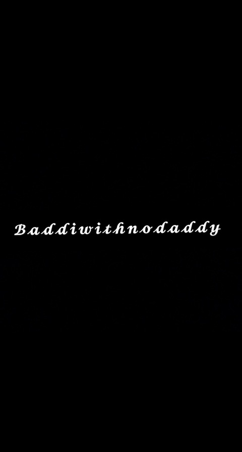 Header of baddiwithnodaddie