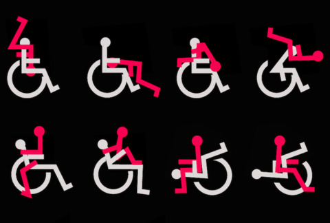 Header of paraplegic