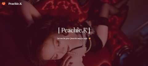 Header of peachie.k