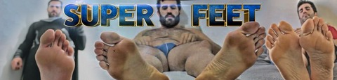 Header of supermanfeet