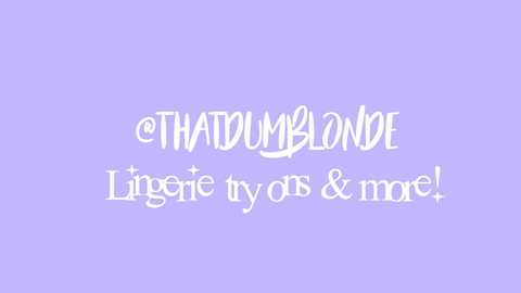 Header of thatdumblonde